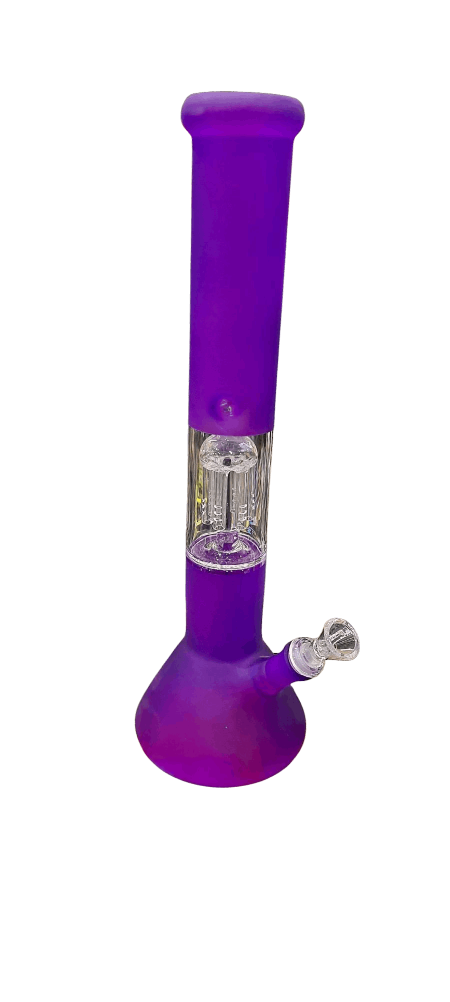 BILLYMART Purple Perc Beaker Bong - 40cm BillyMart
