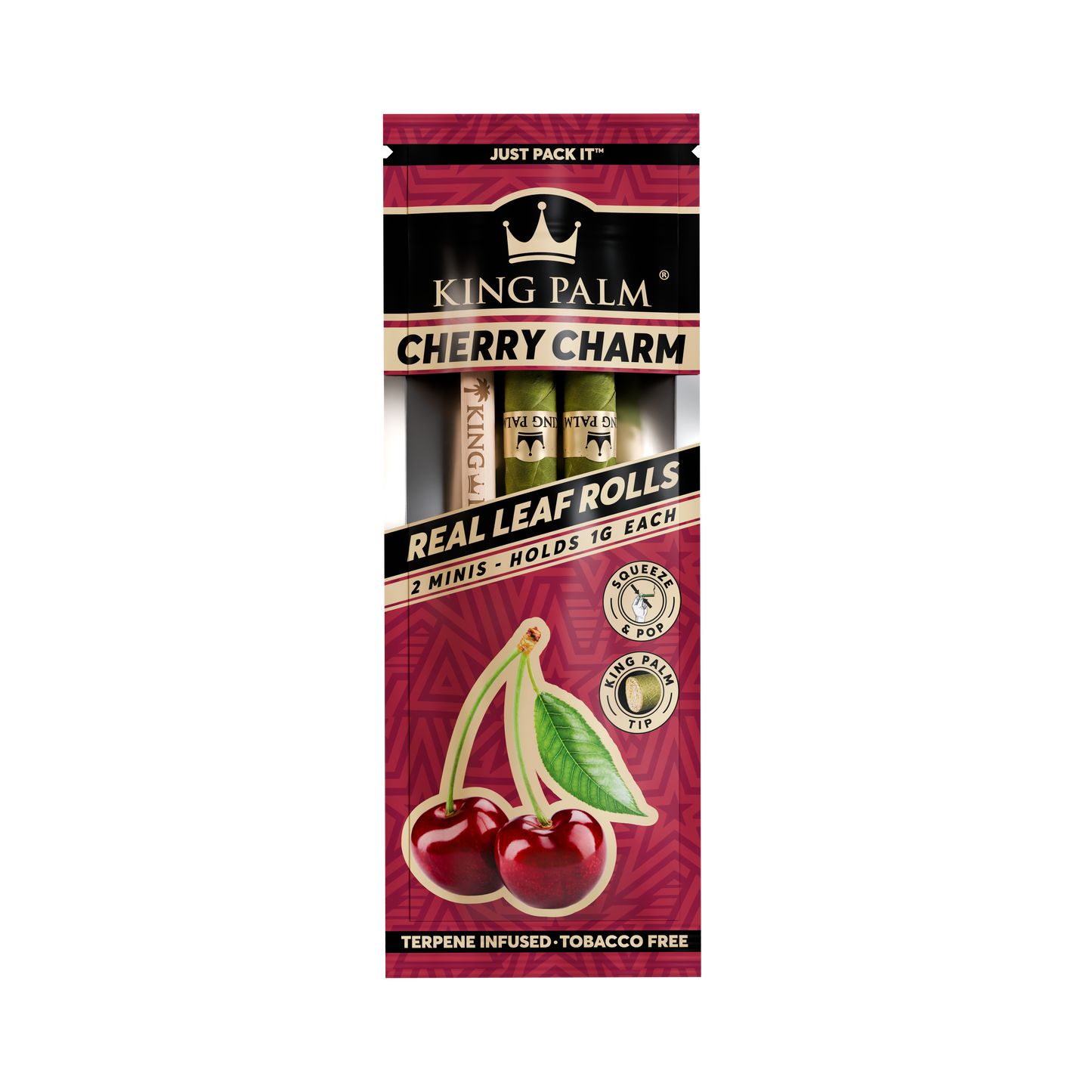 KING PALM Cherry Charm Mini - 2pk BillyMart