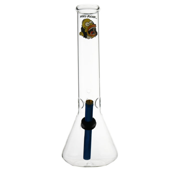 Weed Please Beaker Bong - 35cm