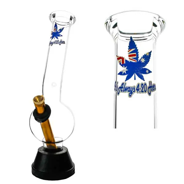 ALWAYS 420 Here Glass Waterpipe – 26cm