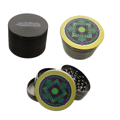 CRUSHERS Cannabis Elegance 4 Piece Grinder - 63mm