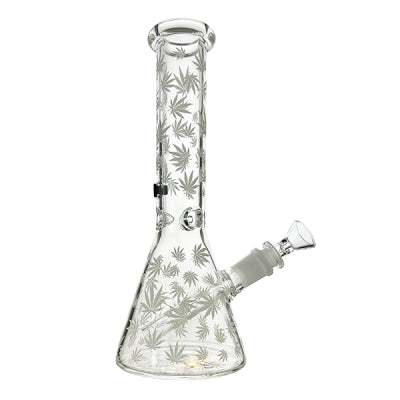 BILLY MATE Glow-in-the-Dark Marijuana Leaf -25cm