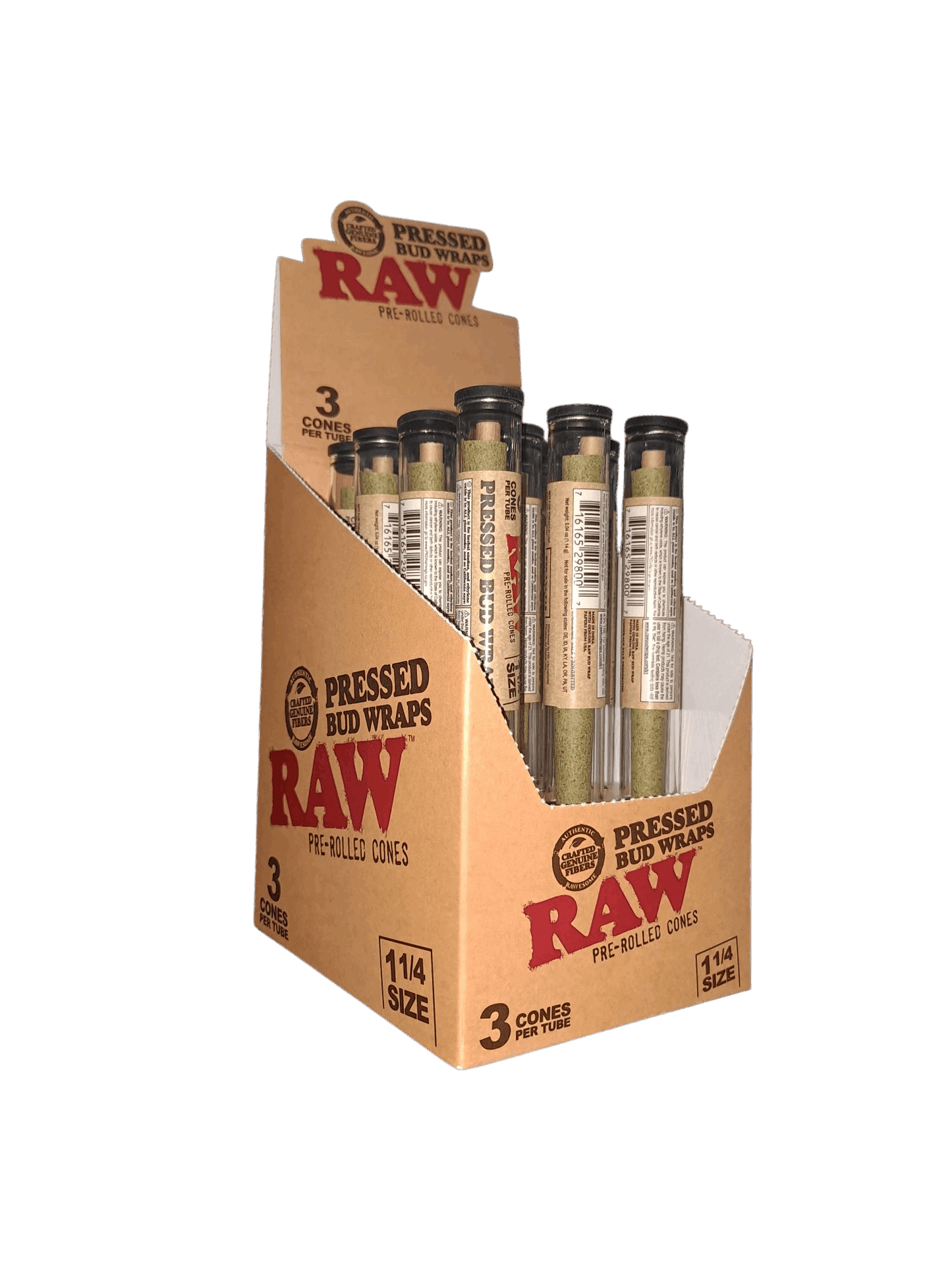 RAW Pressed Bud Wraps 1¼ - 3pk BillyMart