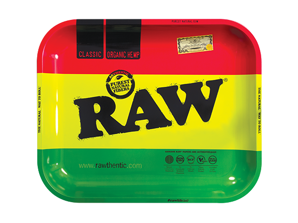 RAW Rasta Rolling Tray - Large BillyMart