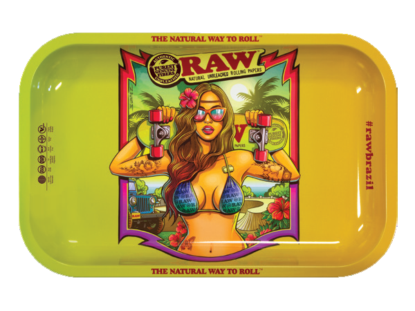 RAW Brazil Rolling Tray 2 - Large