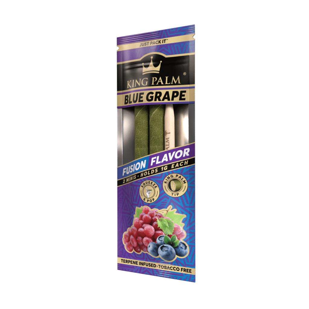 KING PALM Blue Grape Minis - 2pk