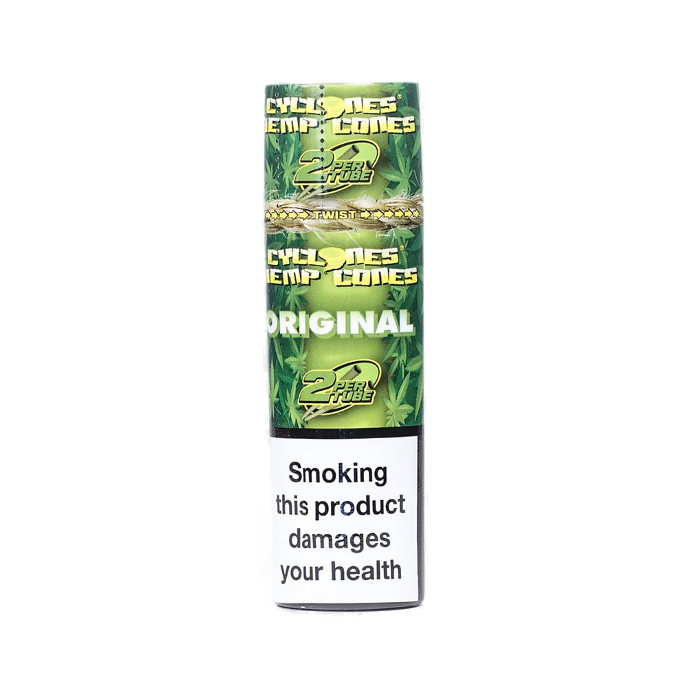 CYCLONES Pre-Rolled Hemp Blunts Original - 2PK