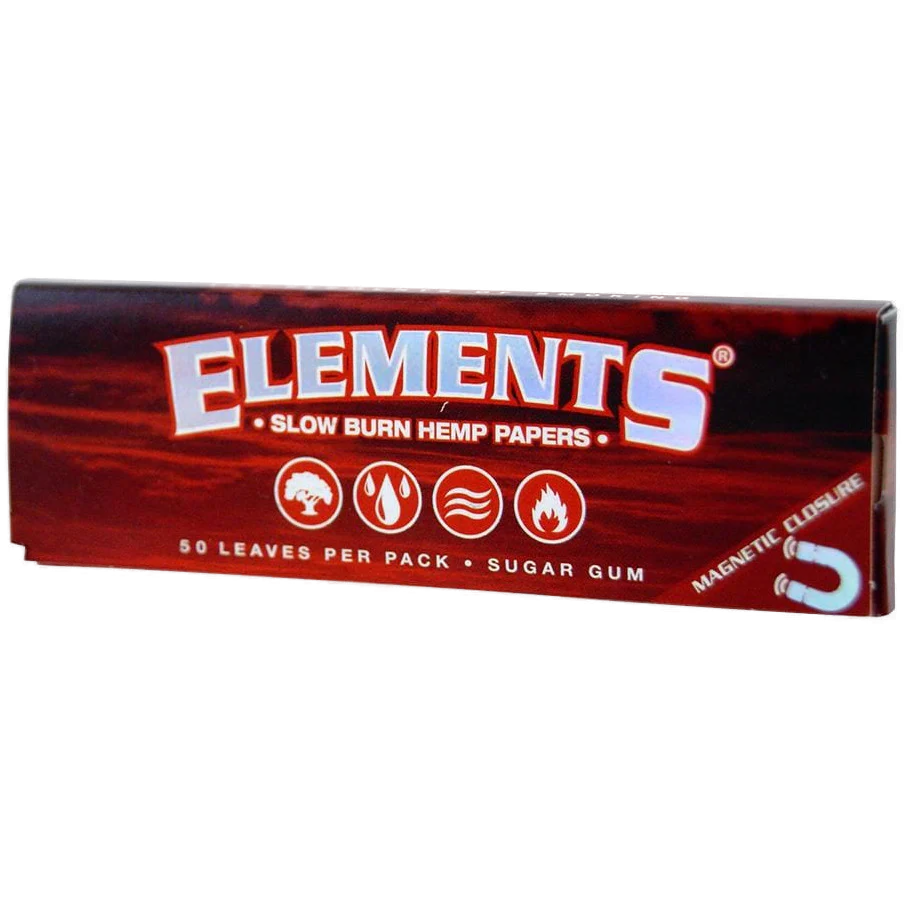 ELEMENTS Slow Burn Hemp Papers 1¼ Size