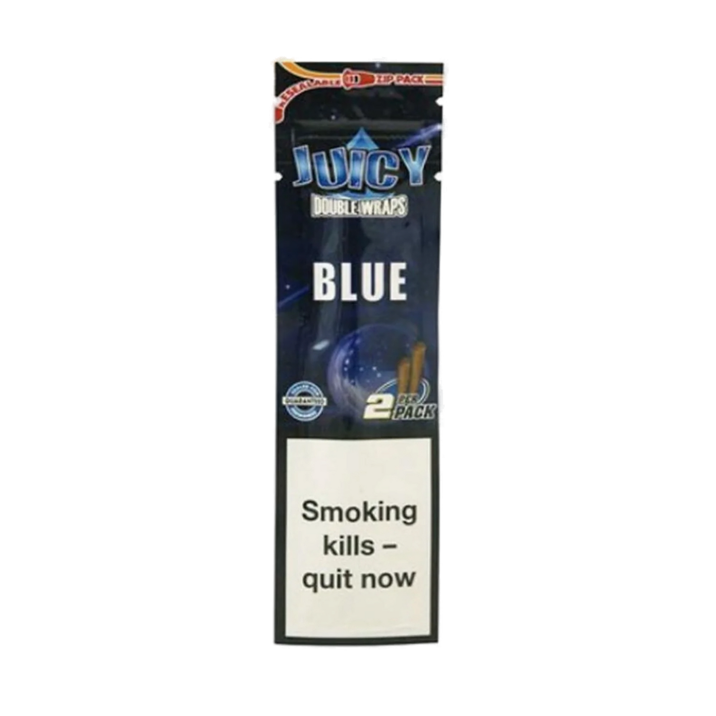 JUICY JAY Double Hemp Wrap Blue - 2pk