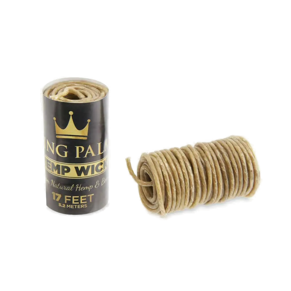 KING PALM Hemp Wick - 17ft