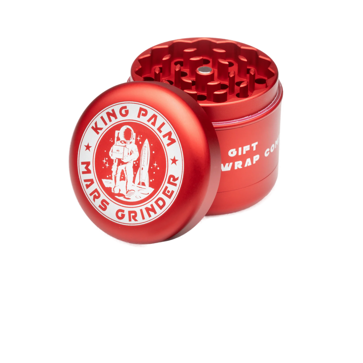 KING PALM Mars Grinder Red