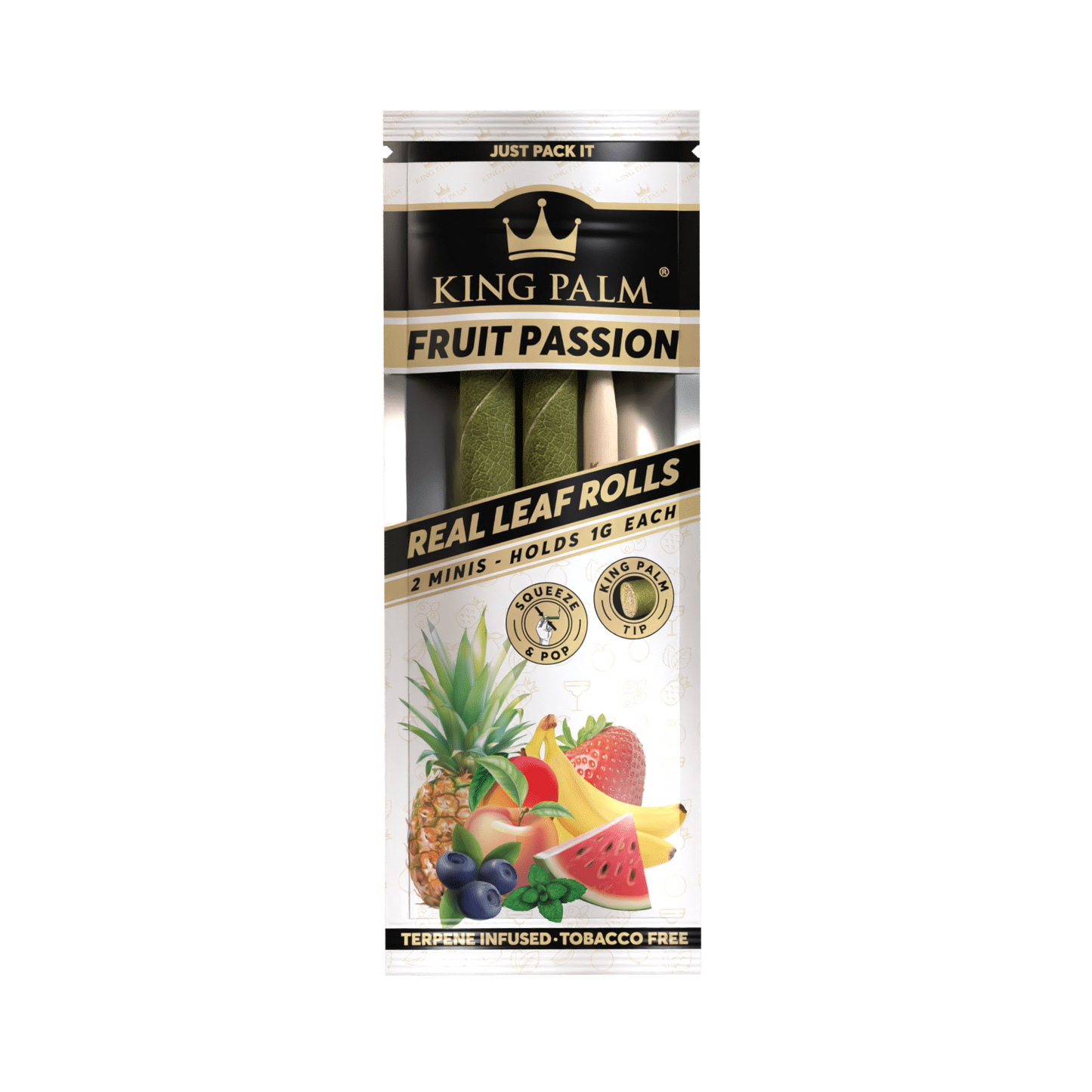 KING PALM Minis Fruit Passion - 2PK