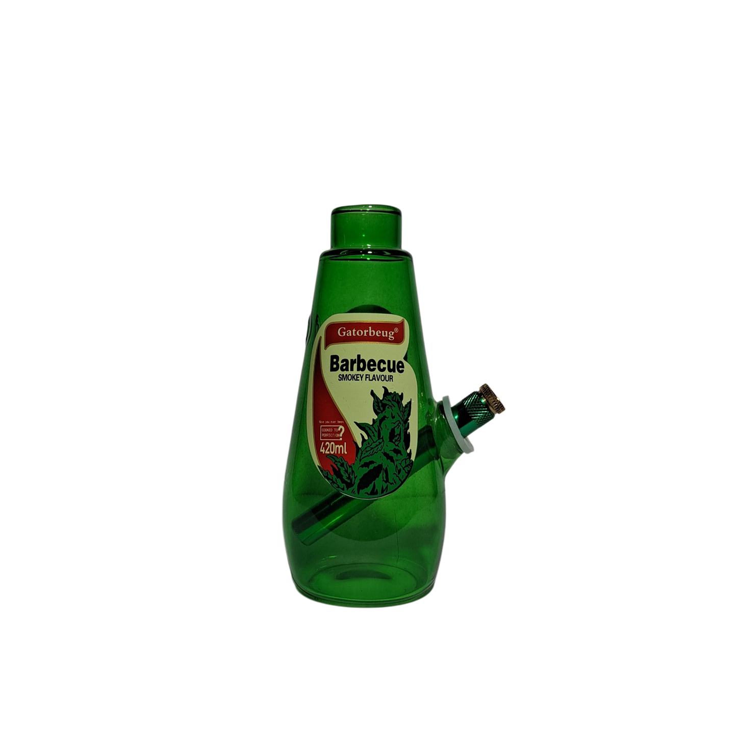 BBQ Green Bong - 18.5cm