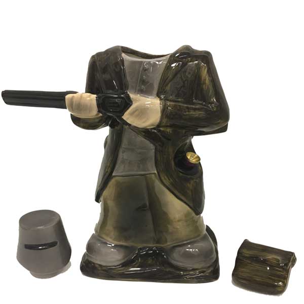 Ned Kelly Ceramic Bong - 33cm BillyMart
