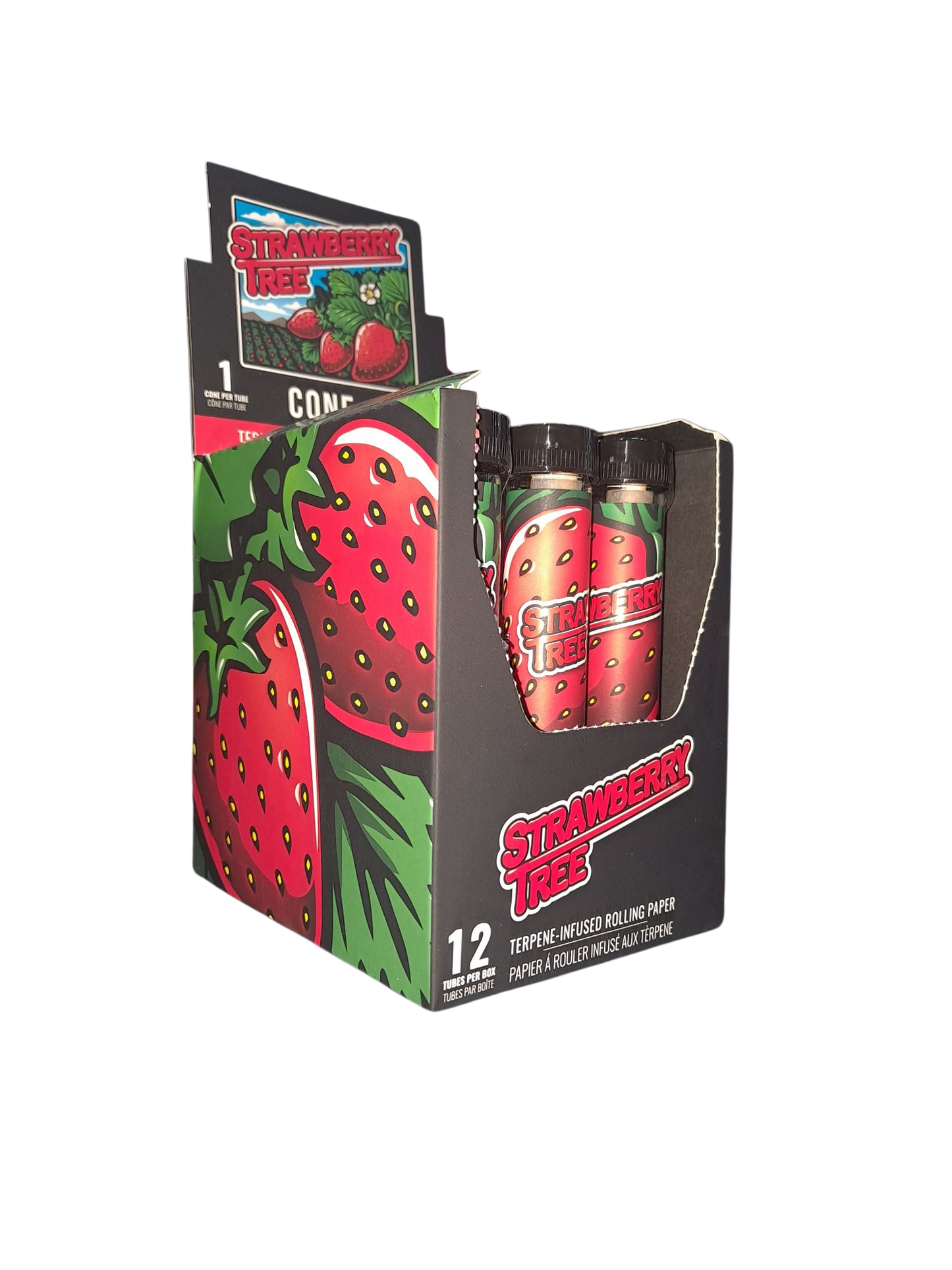 RAW Terpene Infused Cones Strawberry Tree