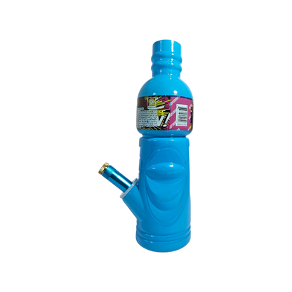 Compact blue bong side profile