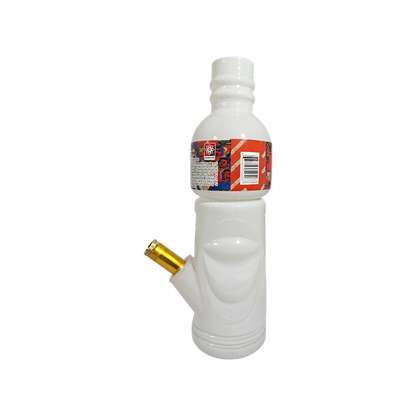 Compact white bong side profile