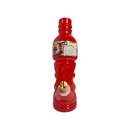 GATO Solid Colour Metal Stem Bong Red - 23cm BillyMart