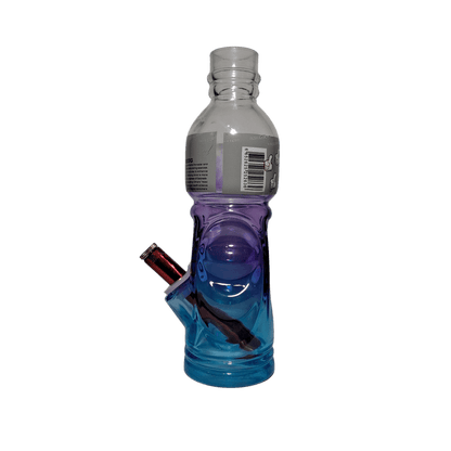 GATO Metal Stem Purple/Blue Bong – 23cm shaped like a gatorade bottle 