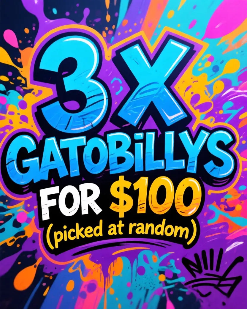 3 x Random Gato Bongs