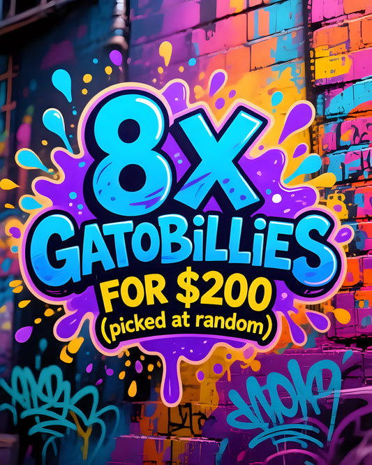 8 x Random Gato Bongs