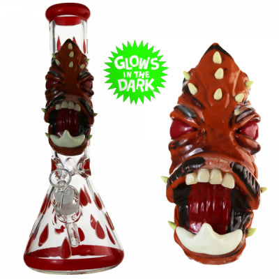 3D Glows In The Dark Red Eyes Monster - 31cm