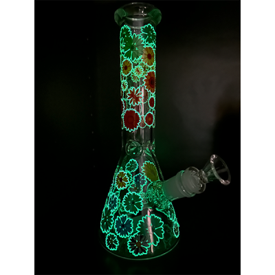 Glow in the Dark Flower Beaker – 25cm