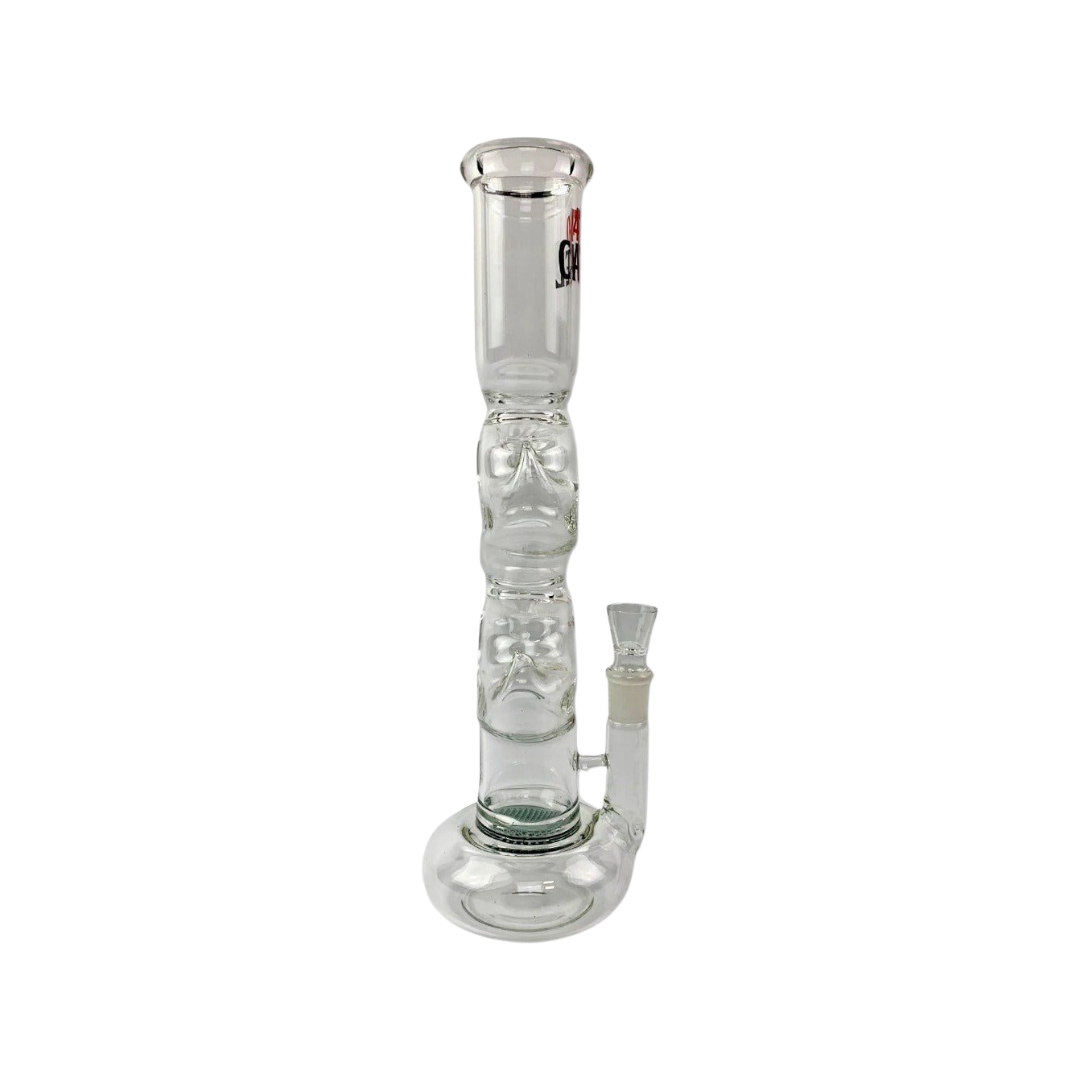 420 CARTEL Death Adder Straight Bong - 40cm Billymart