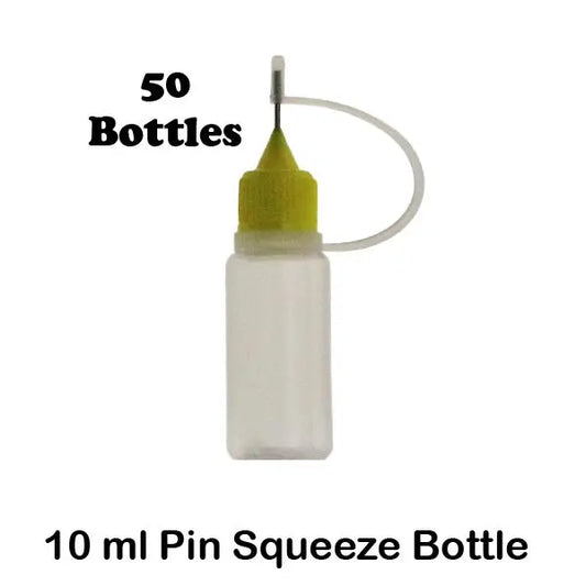 50 x 10ml Pin Squeeze Needle Bottle