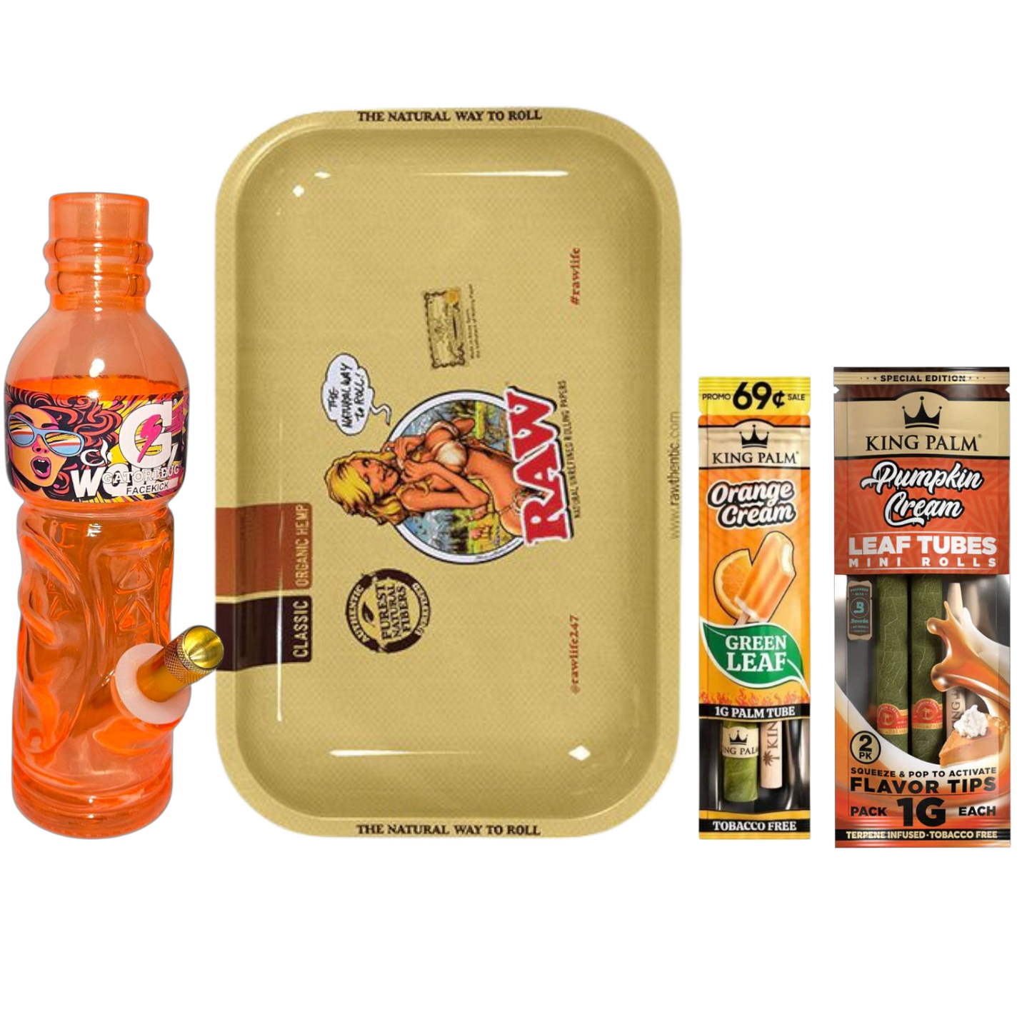 $65 Orange Gato & Raw Tray Bundle