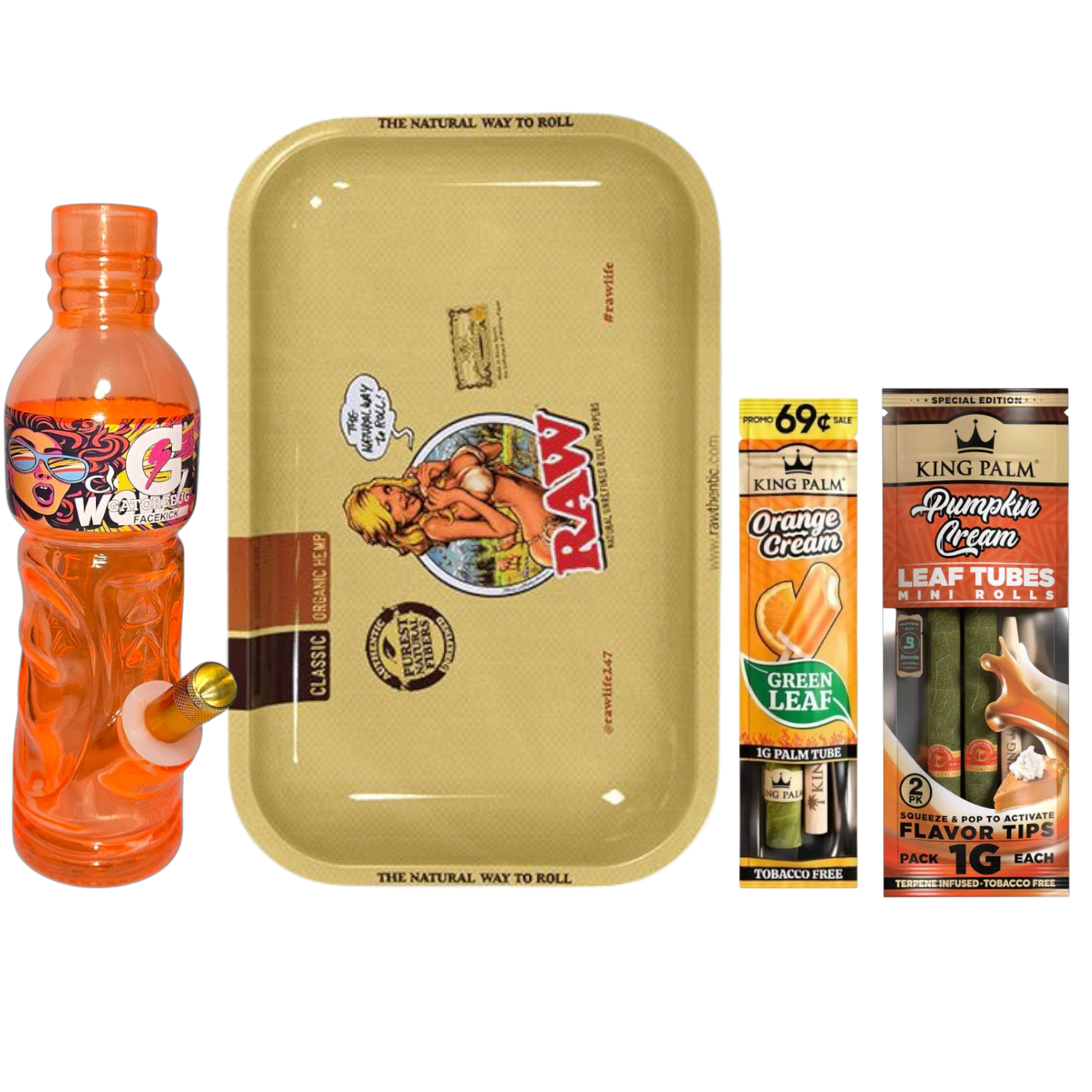 $65 Orange Gato & Raw Tray Bundle