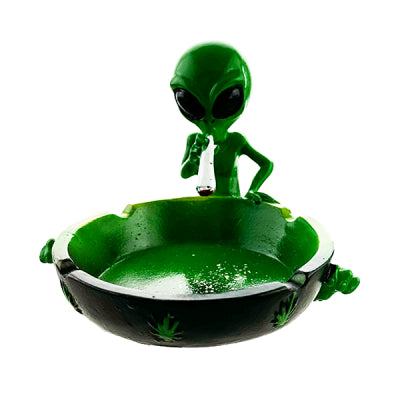 ALIEN Green & Black Ash Tray - 8cm
