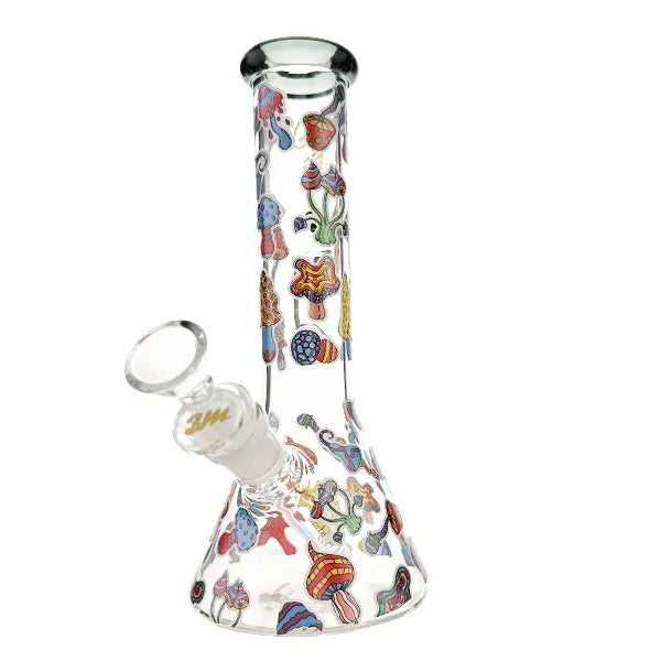 BILLY MATE Colour Pop Mushroom Beaker Bong - 23cm BillyMart