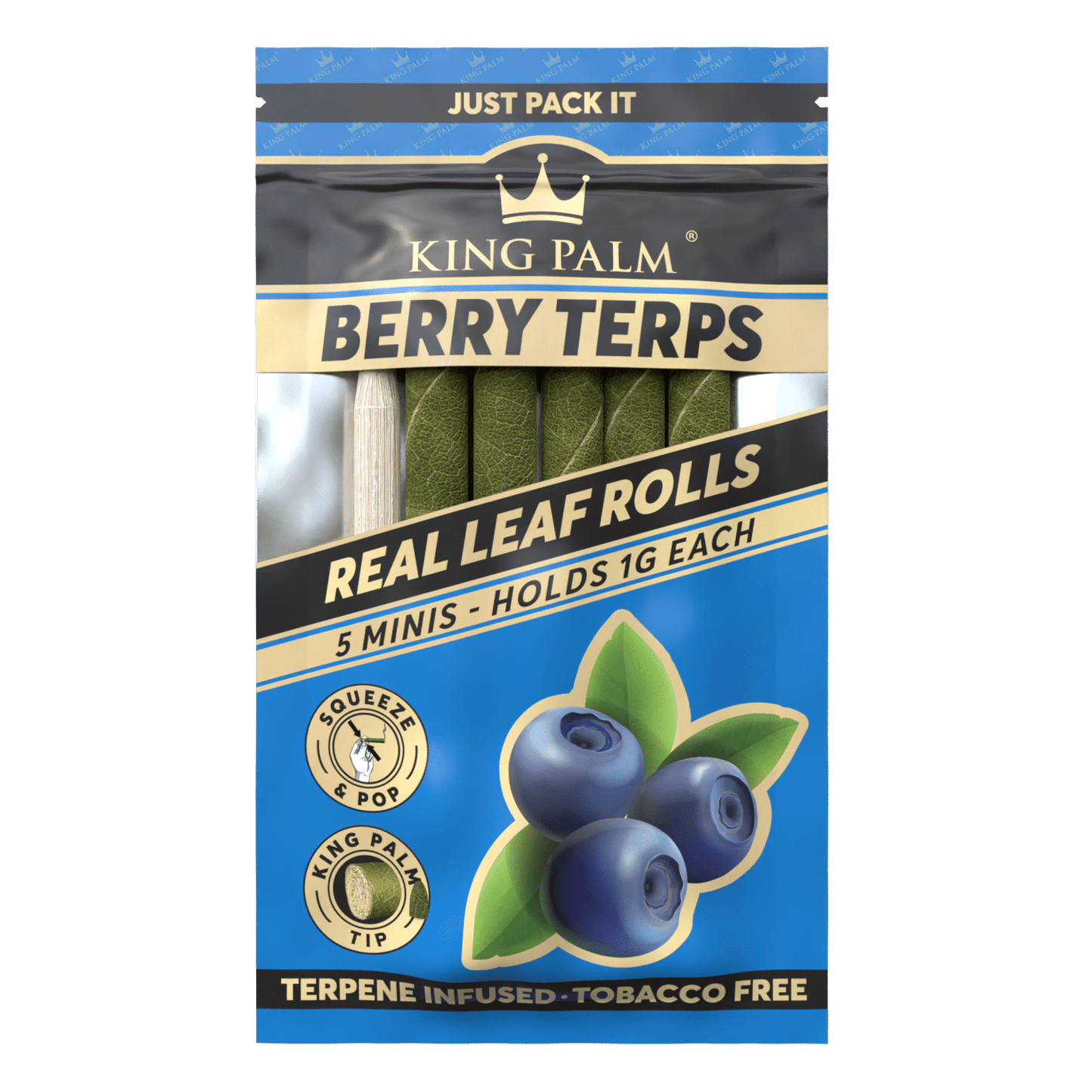 King Palm Berry Terps Mini - 5pk