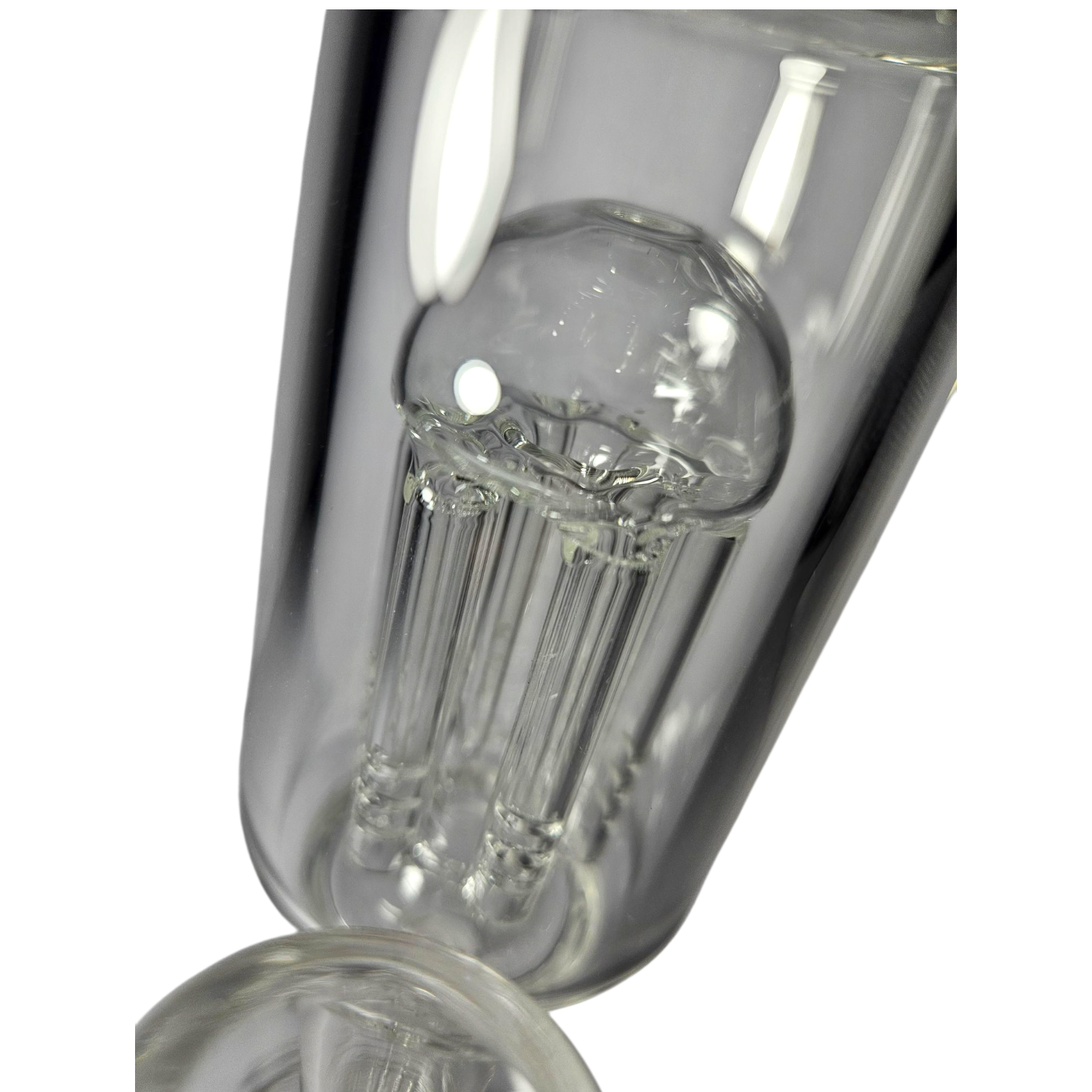 BILLYMART Mushroom Perc Straight Bong - 25cm BillyMart