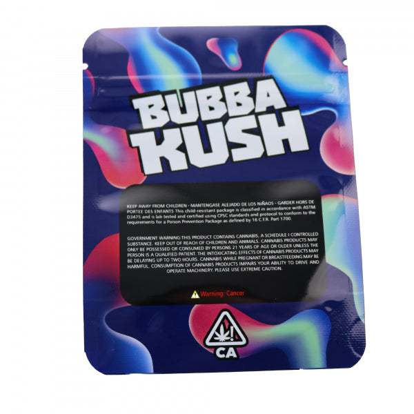 Bubba Kush Anti Smell Ziplock Bag