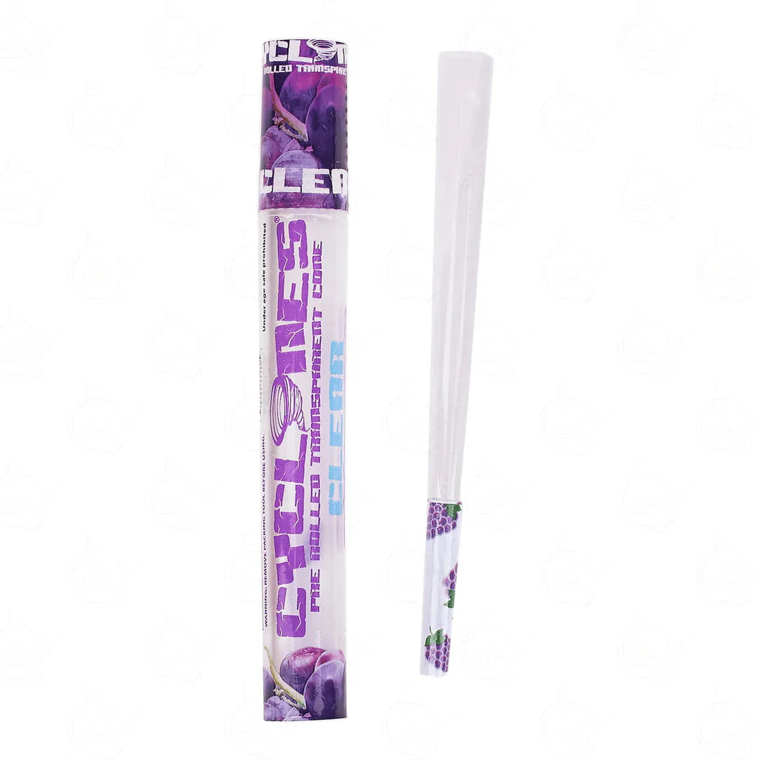 CYCLONES Clear Grape - 1pk BillyMart