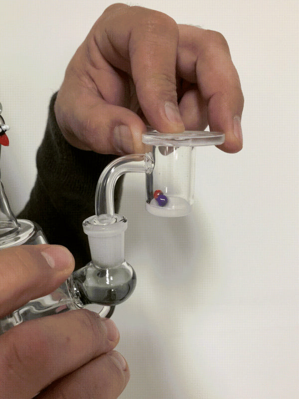 Quartz Channel Carb Cap Retticello