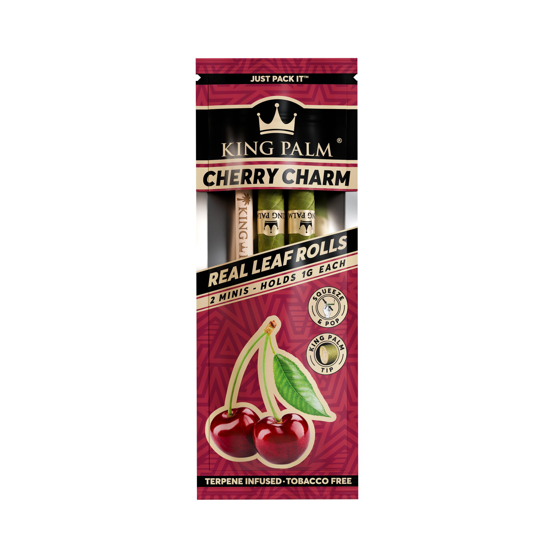 KING PALM Cherry Charm Mini - 2pk BillyMart
