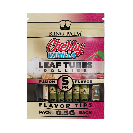 KING PALM Cherry Vanilla Rollie - 5pk BillyMart