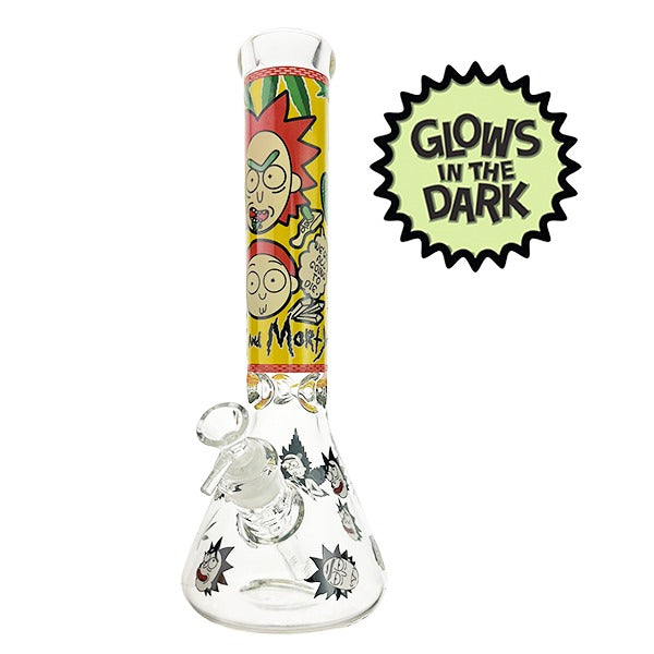 R&M Beaker Bong 7mm Thick - 35cm