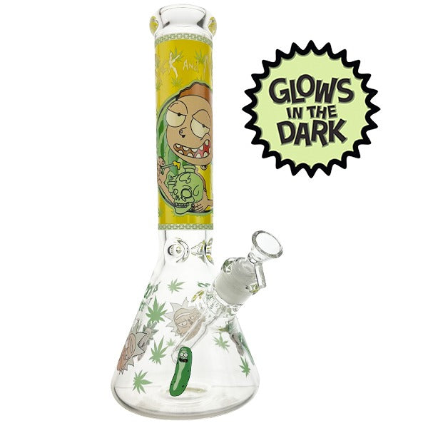 R&M Beaker Bong 7mm Thick - 35cm
