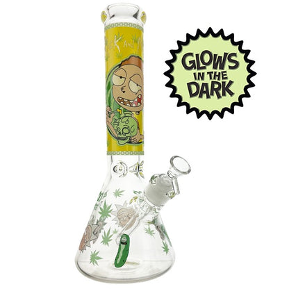 R&M Beaker Bong 7mm Thick - 35cm