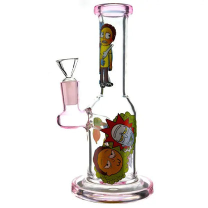 Pokemon, Rick And Morty Straight Matrix Bong  – 19cm BillyMart
