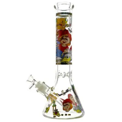 Bart Simpson, Meg Griffin And Hayley Smith Secret Sesh Beaker - 25cm