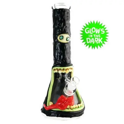 3D Double Eyed Black Monster - 31cm