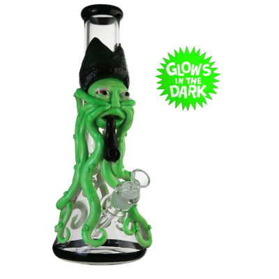 3D Glow In The Dark Captain Octopus - 31cm