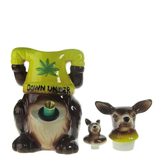 KANGAROO Ceramic Bong - 22cm
