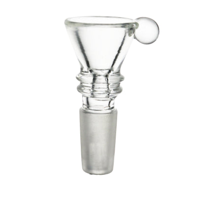 CLEAR Slider Glass Cone Piece - 14mm