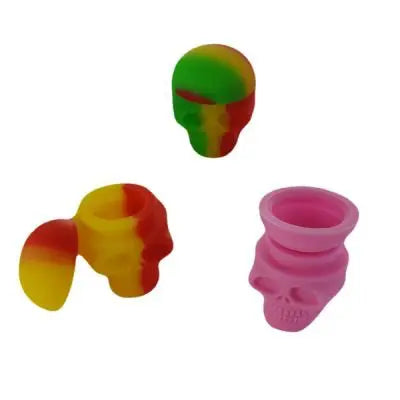 Silicone Skull Stash Small